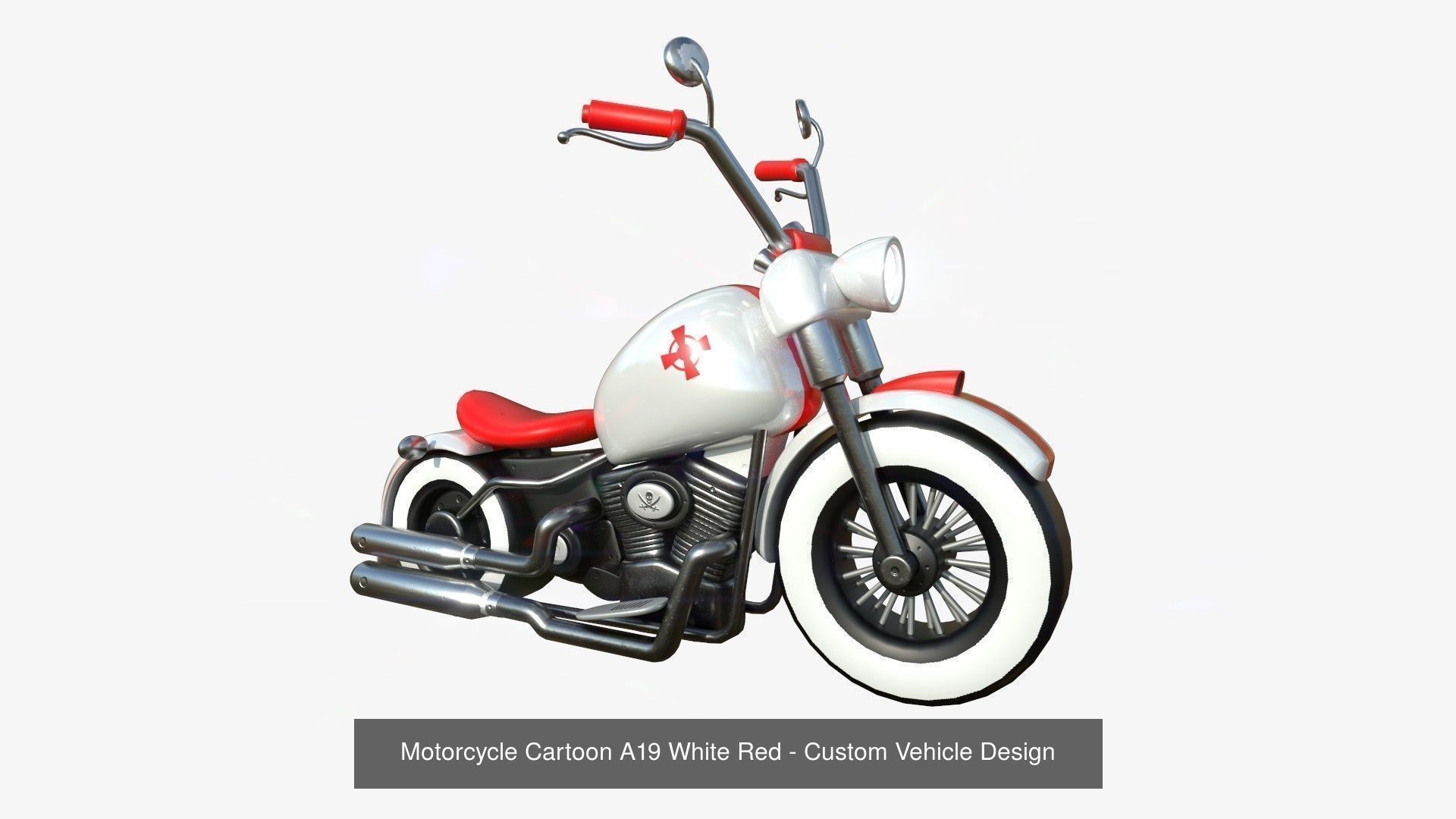 10 Motorcycle Cartoon A Collection - Custom Vehicle Design _9