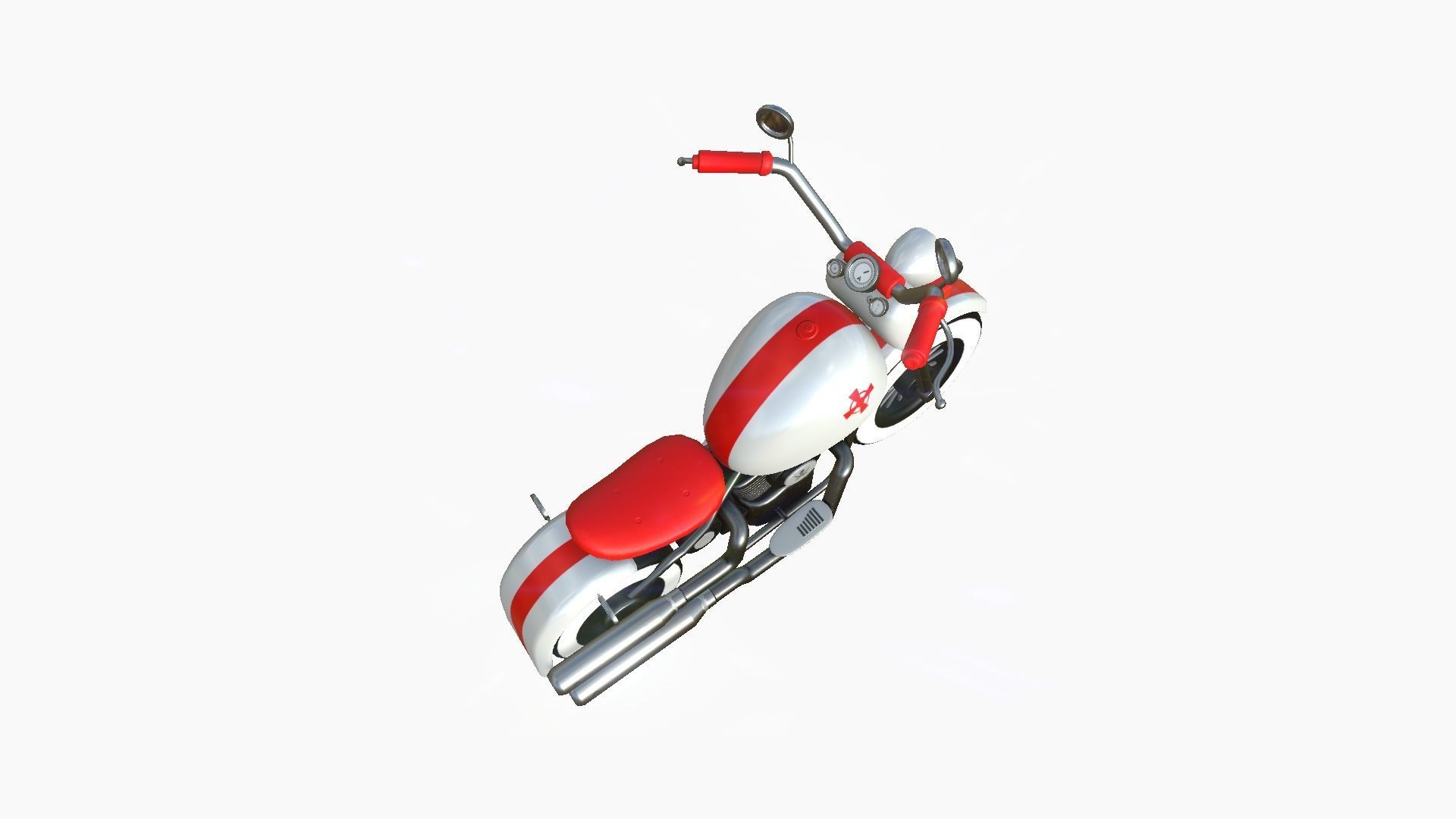 10 Motorcycle Cartoon A Collection - Custom Vehicle Design _27