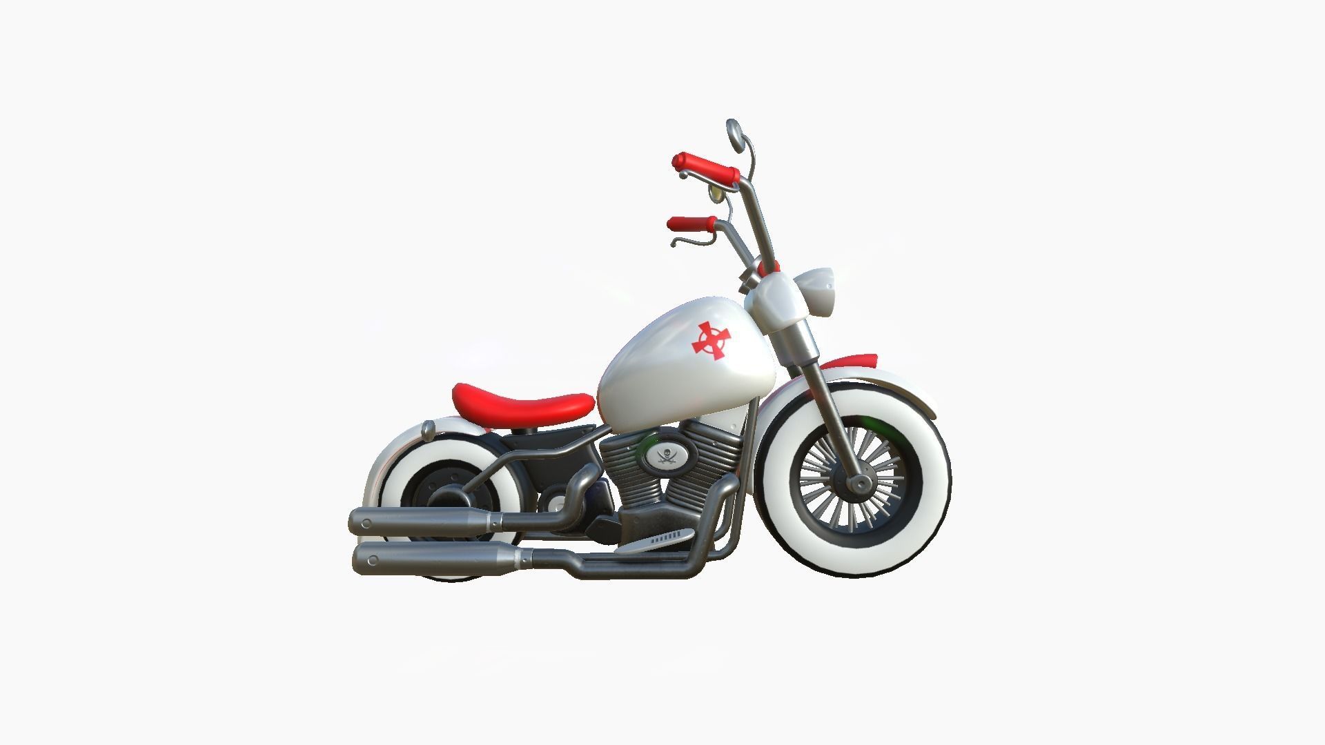 10 Motorcycle Cartoon A Collection - Custom Vehicle Design _40