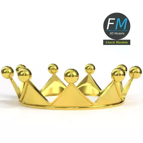 Gold crown 8