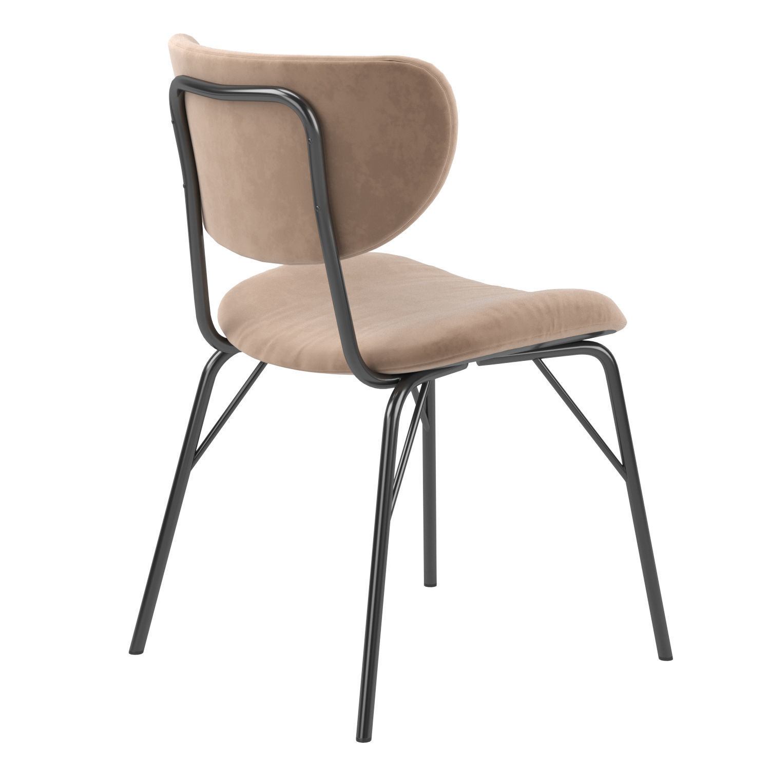 Cocoon Open Back Chair Easyline 3D model_5
