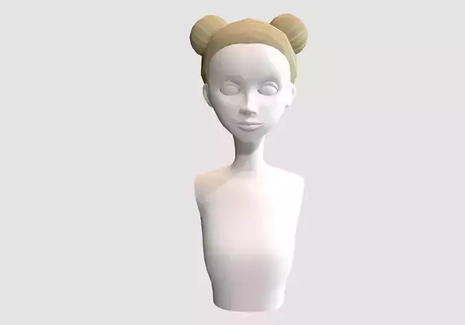 female simple hairstyle 