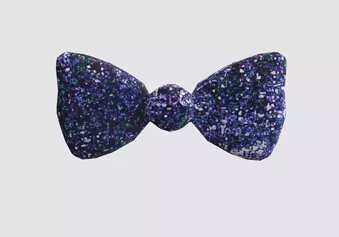 blue glitter ribbon 