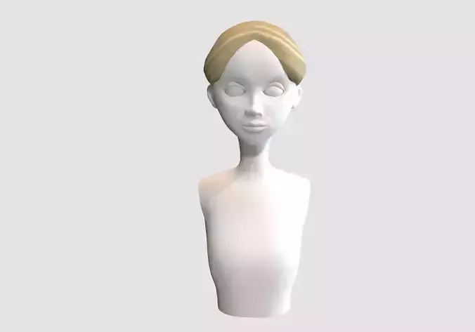 blond cartoon hairstyle 