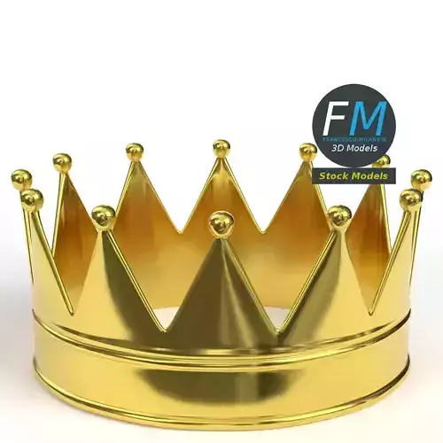 Gold crown 9