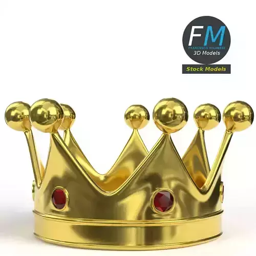 Gold crown 10