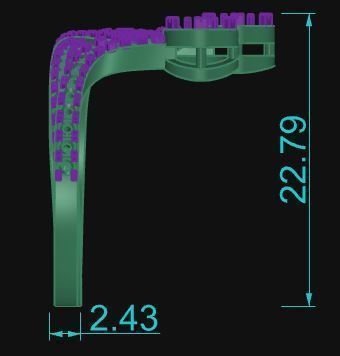 Double Finger Ring 05 3D print model_7