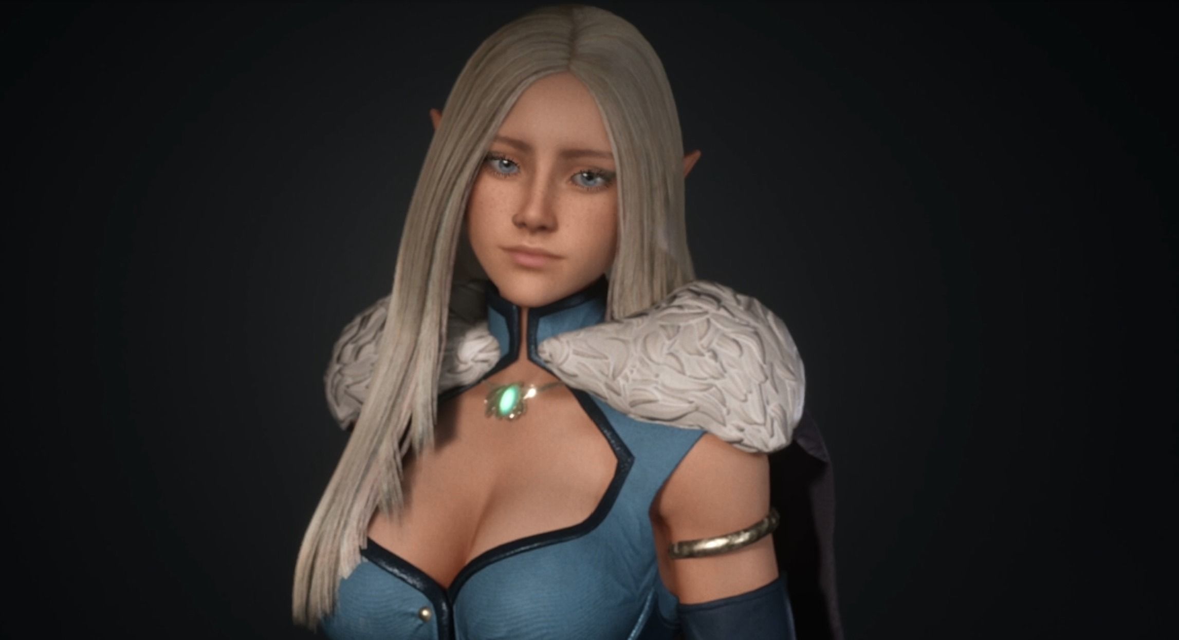 Elven Ranger - Game Ready Character for Unreal Engine Low-poly 3D model_15