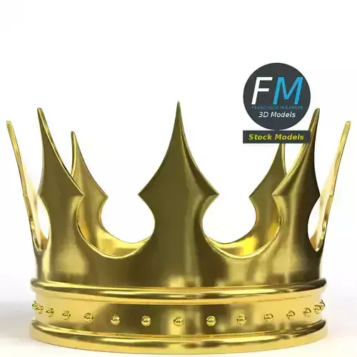 Gold crown 12