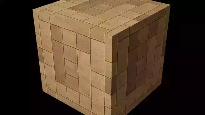 Seamless Box Wooden Texture 4K