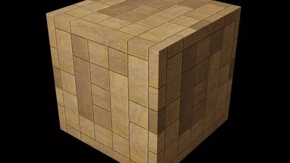 Seamless Box Wooden Texture 4K Texture_0