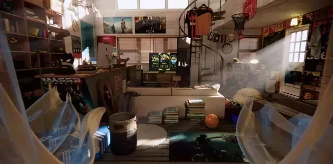 Living room interior