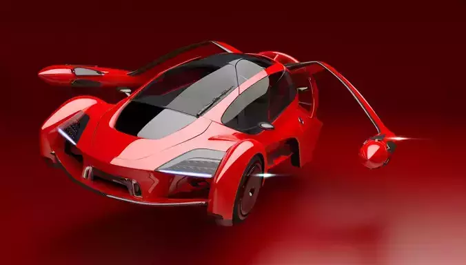 TERRAFUGIA TF-X 3D model