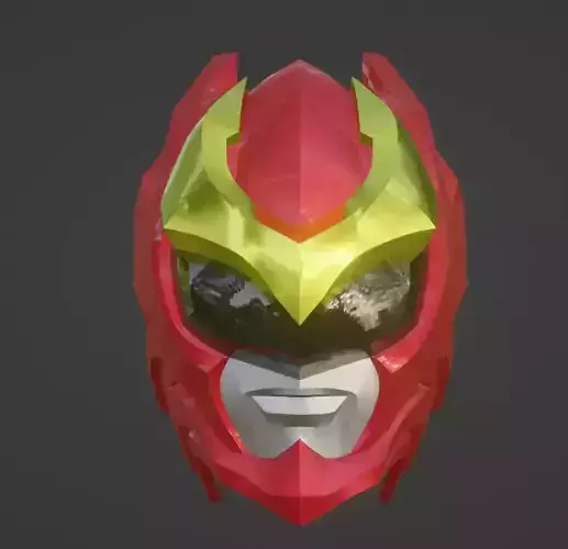 Chouseishin Gransazer Tarious 3D printable helmet 3D print model