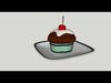 MUFFIN cupcake 3D model_1