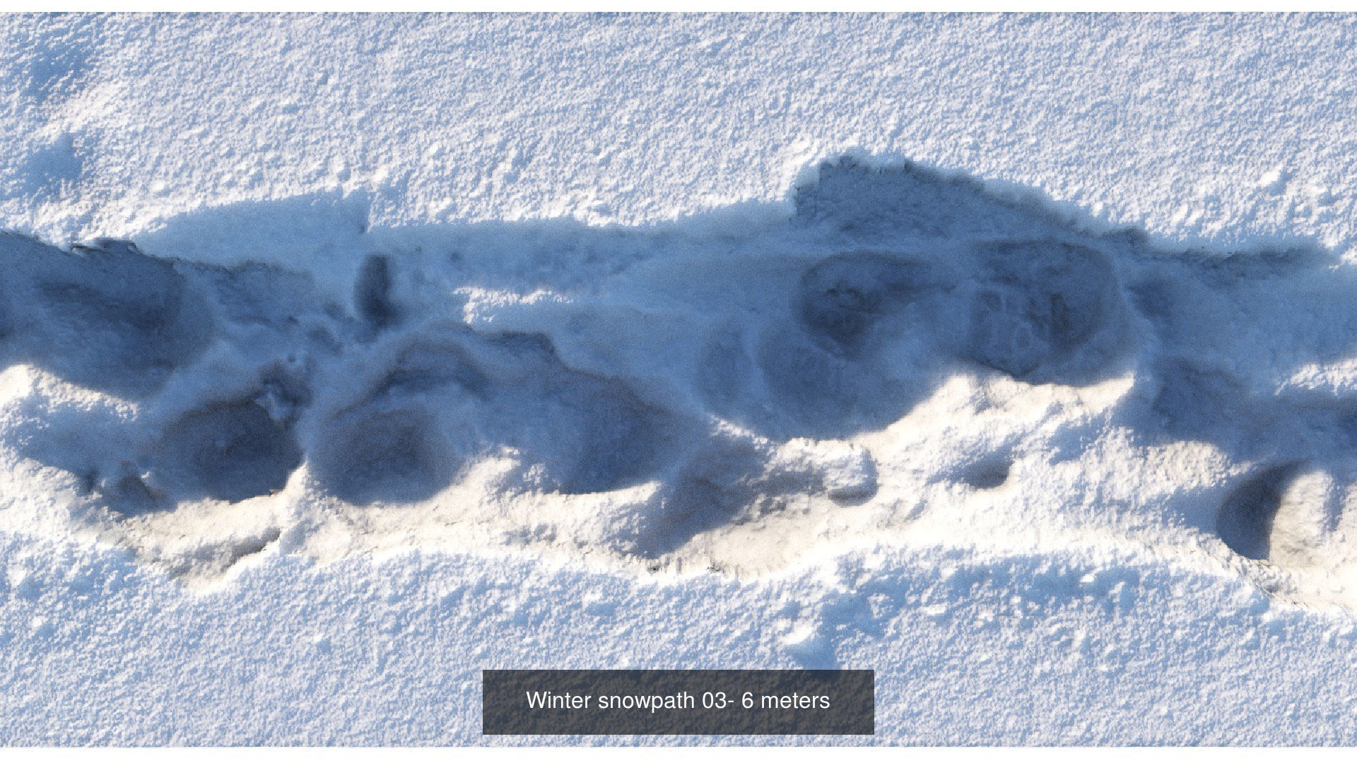 Realistic scanned winter areas and roads 3D Model Collection_43