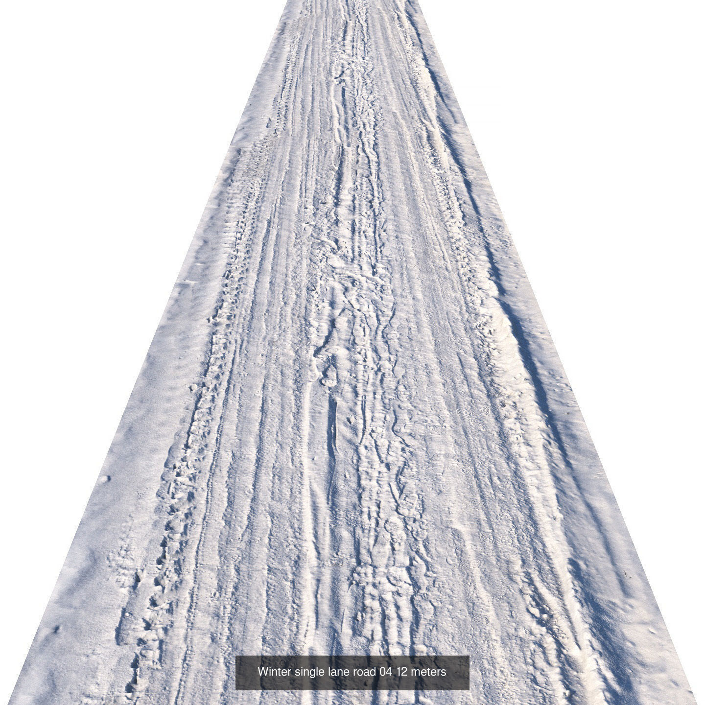 Realistic scanned winter areas and roads 3D Model Collection_18