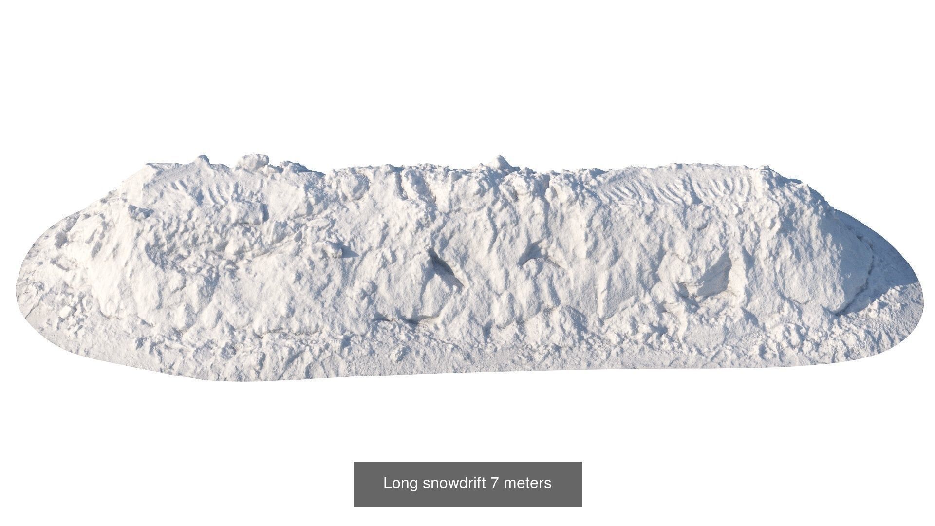 Realistic scanned winter areas and roads 3D Model Collection_38