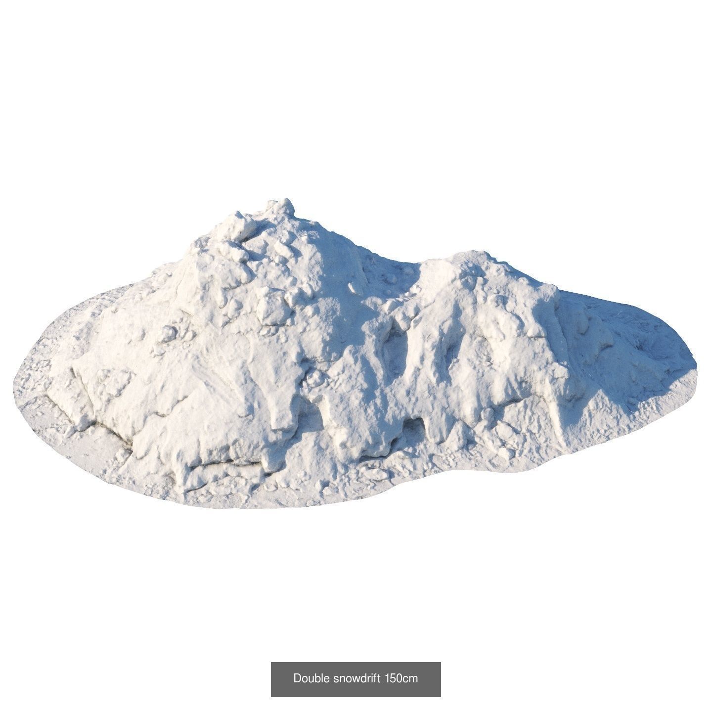 Realistic scanned winter areas and roads 3D Model Collection_37