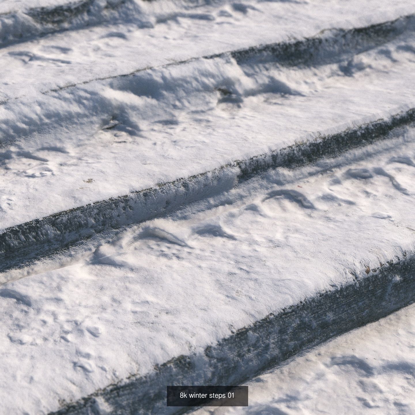 Realistic scanned winter areas and roads 3D Model Collection_22