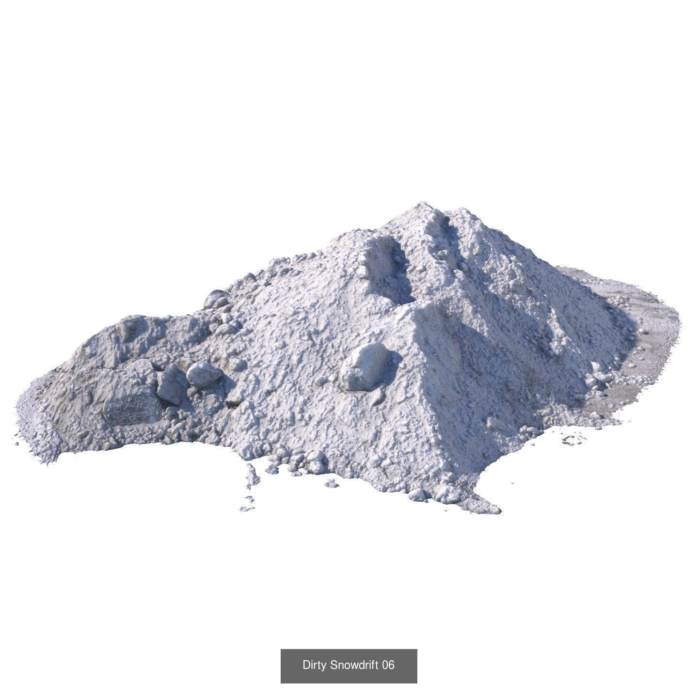 Realistic scanned winter areas and roads 3D Model Collection_20