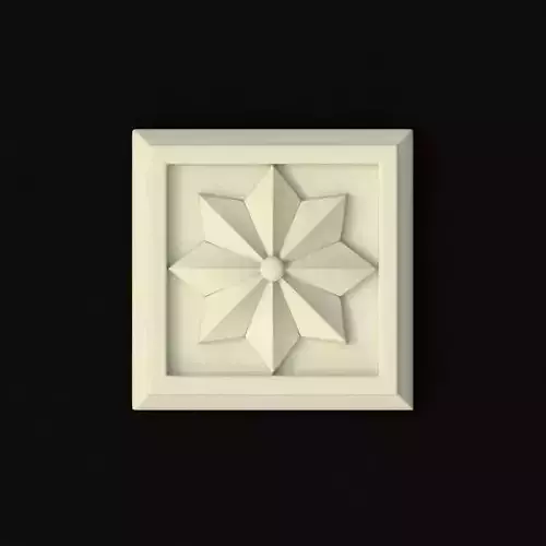 rosette decorative box