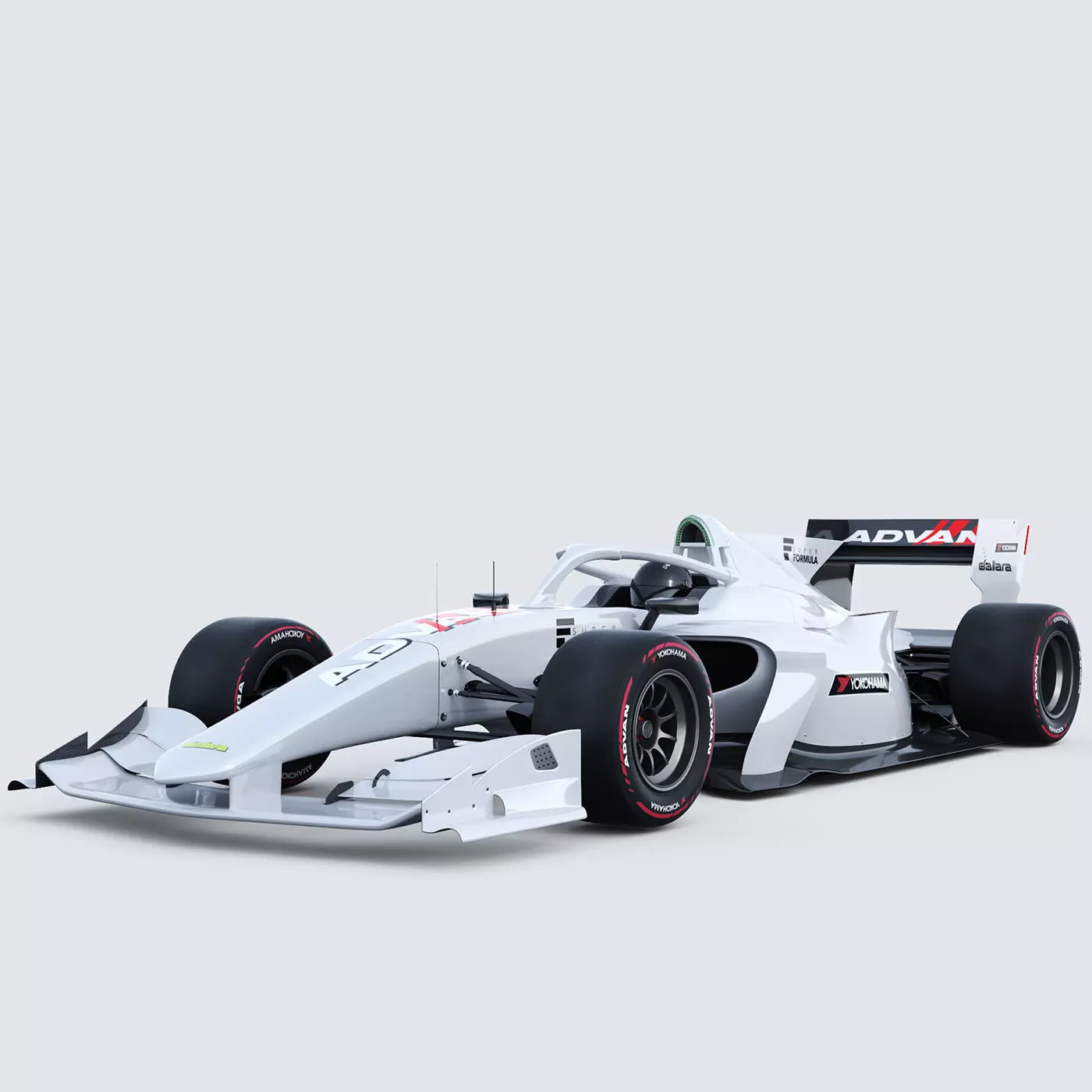 Super Formula Template 2022 3D model