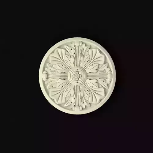 rosette decorative medallion
