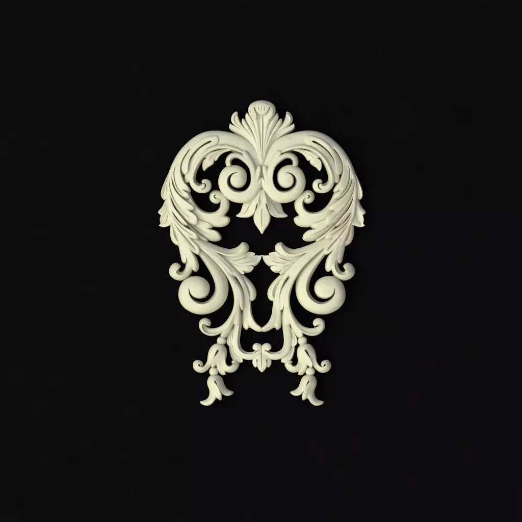 dekor ornament 3D model_0