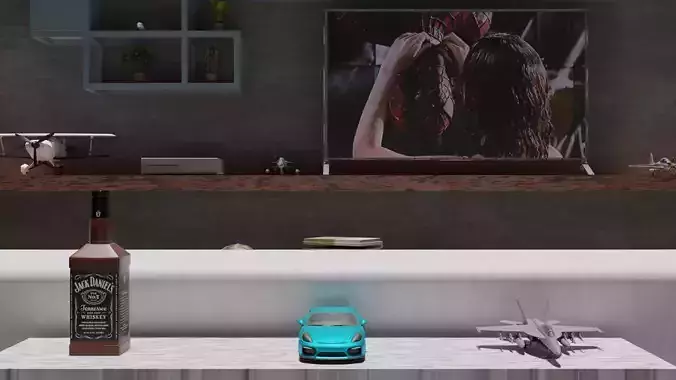 Living Room and Collectible items