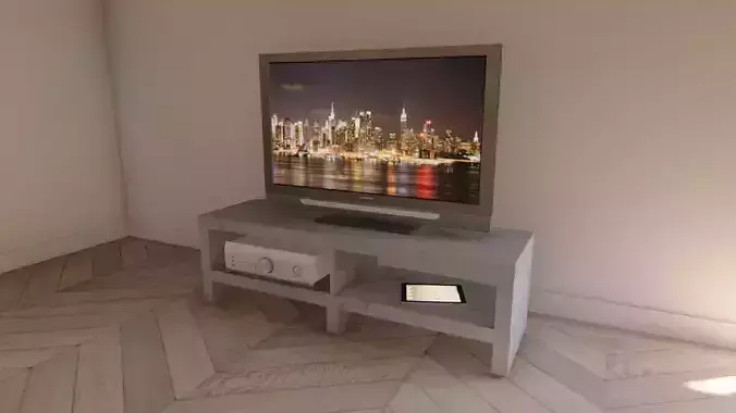 Two Row TV Cabinet
