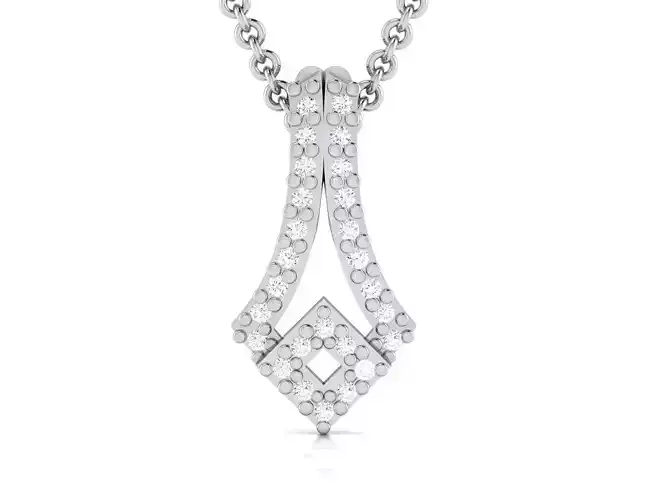 Woman Diamond Pendant