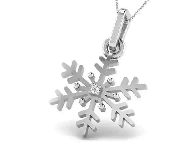 Woman Diamond Pendant