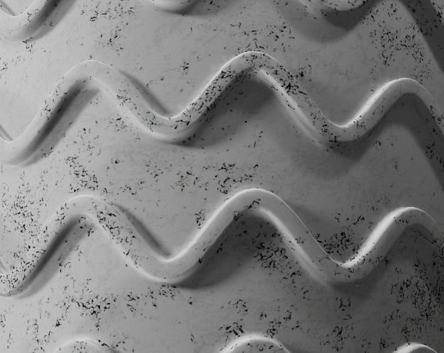 Ceramic Flower Pot 3D model_3