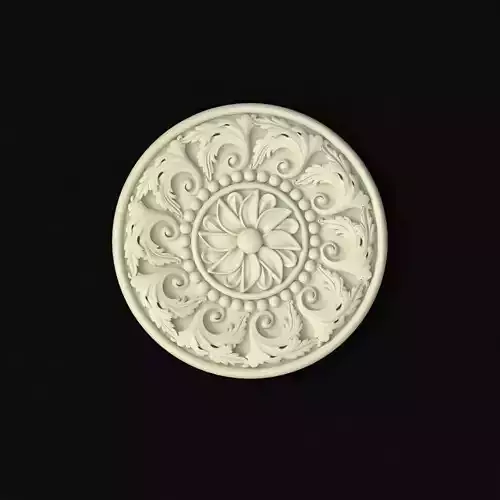 rosette decorative medallion