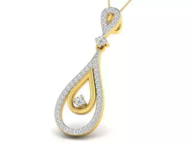 Women Pendant 3D print model