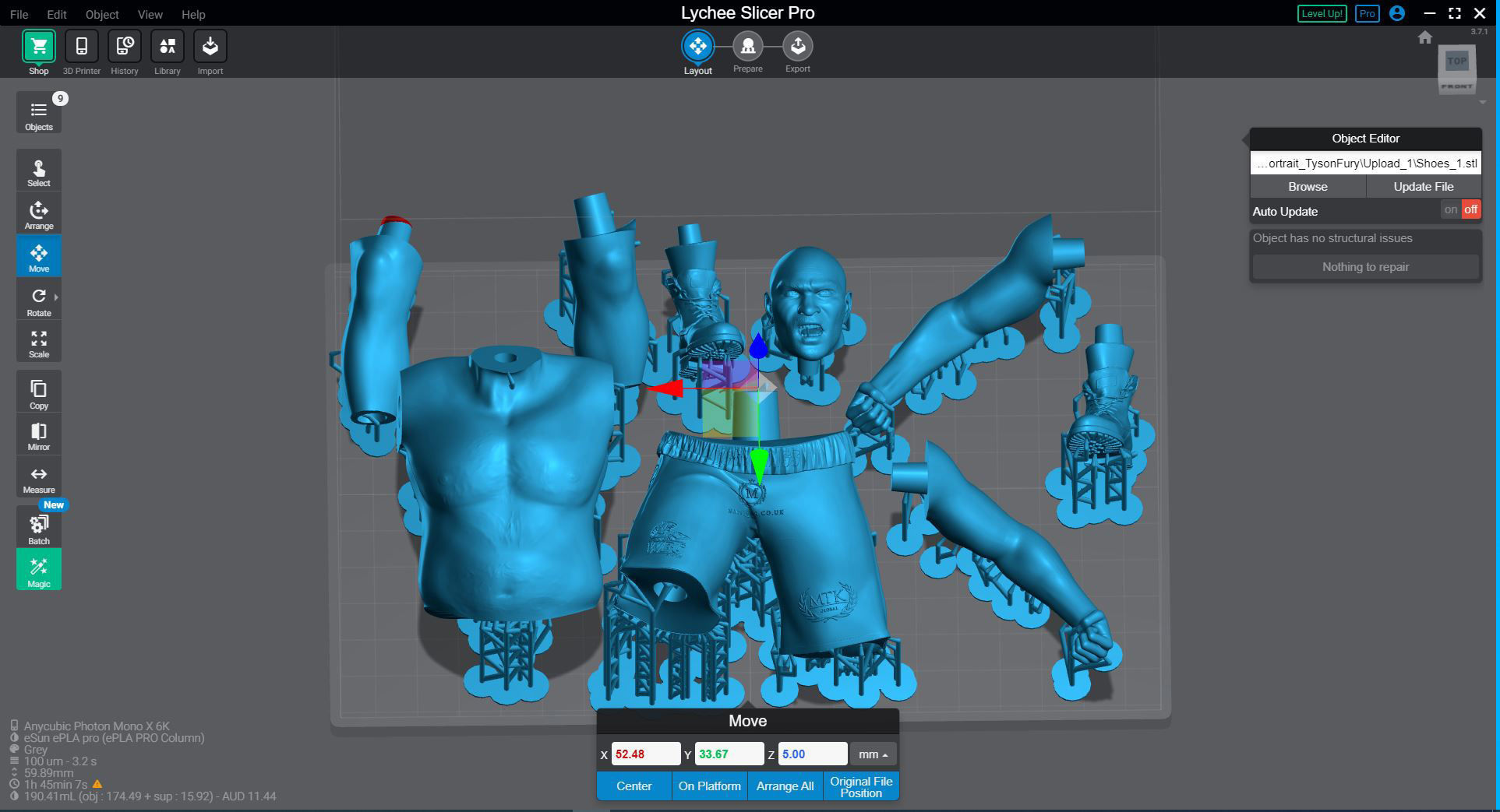 Tyson Fury 3D Printable 1 3D print model_3