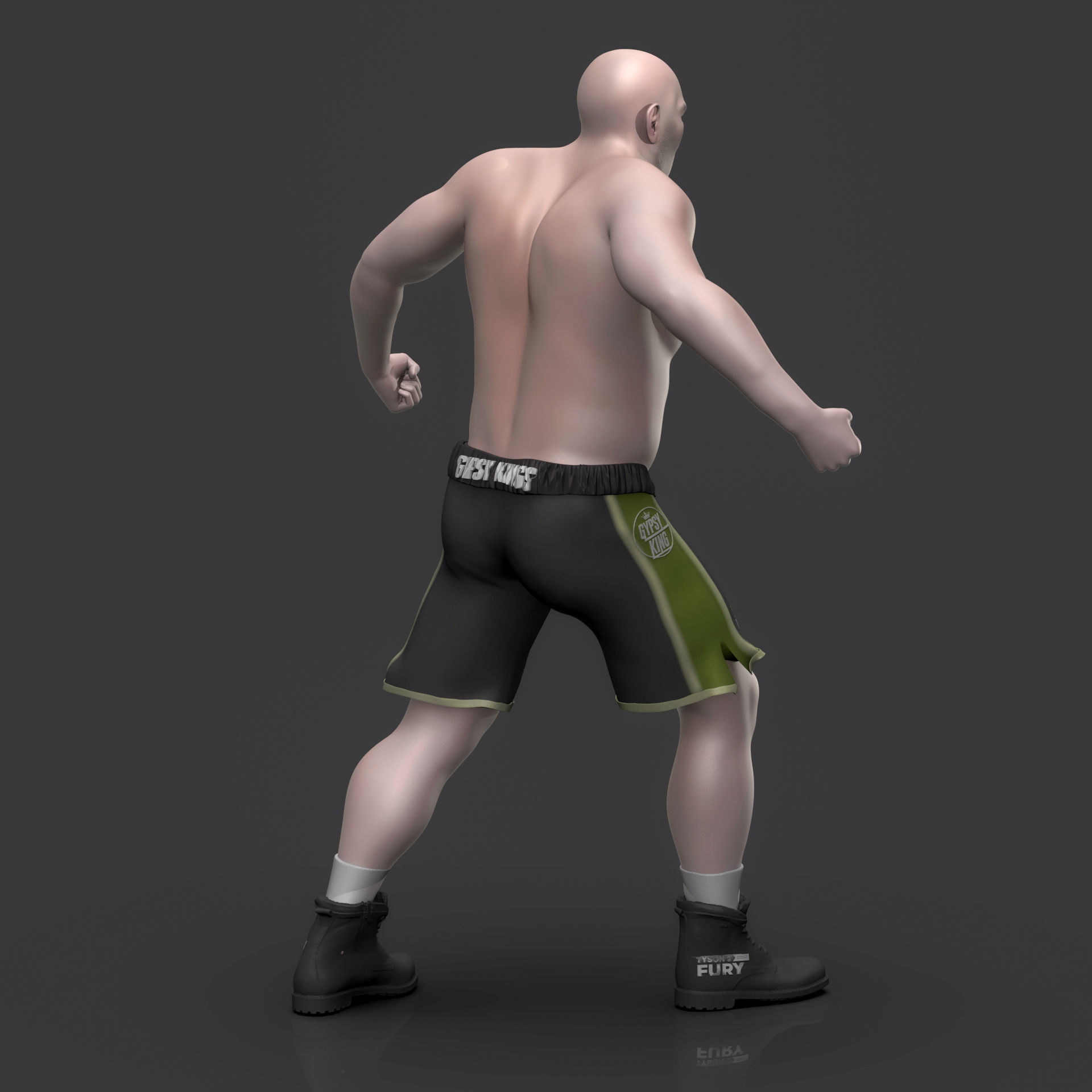 Tyson Fury 3D Printable 1 3D print model_8