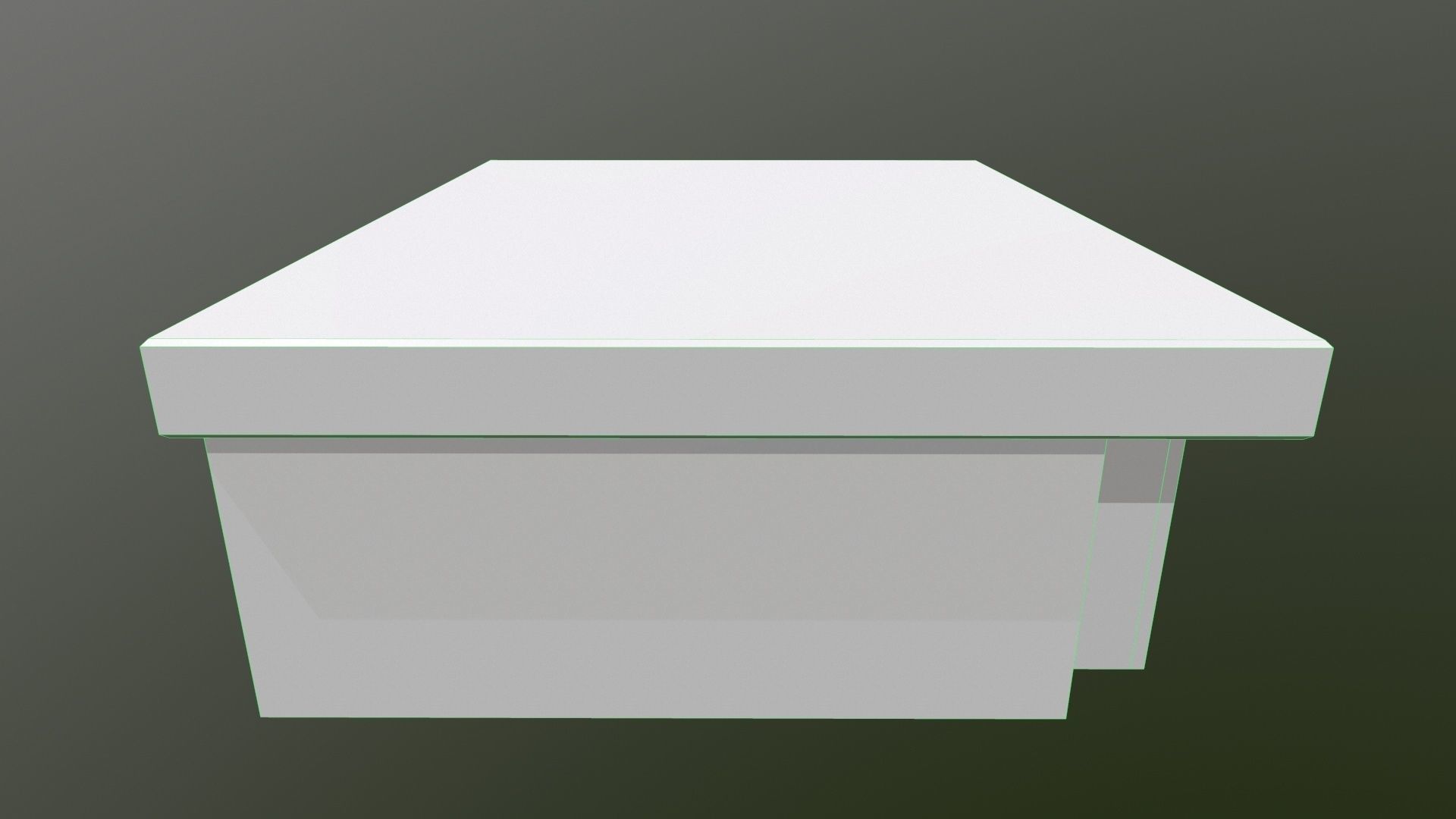 Small Structure Low-poly 3D model_16