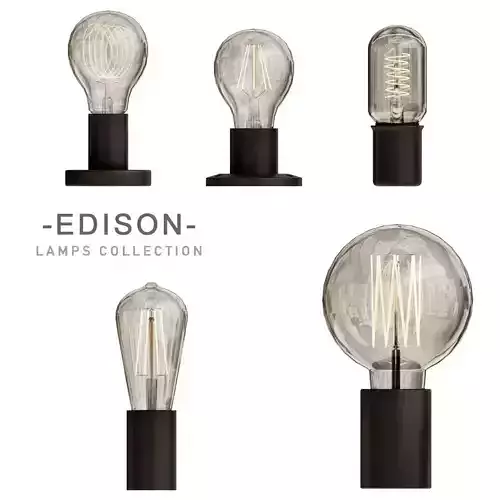 Edison lamps collection