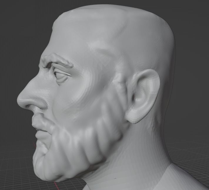 Karim Benzema 3D print model_17