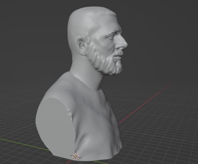 Karim Benzema 3D print model_9