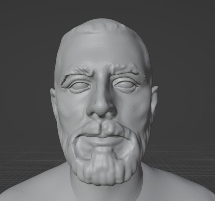 Karim Benzema 3D print model_8