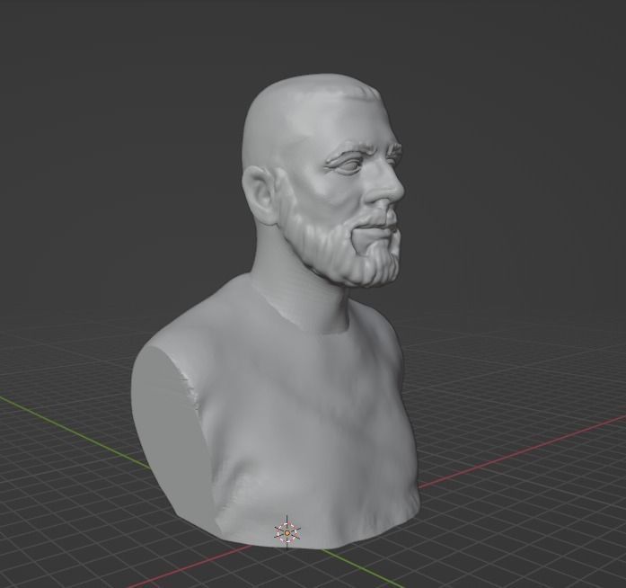 Karim Benzema 3D print model_13