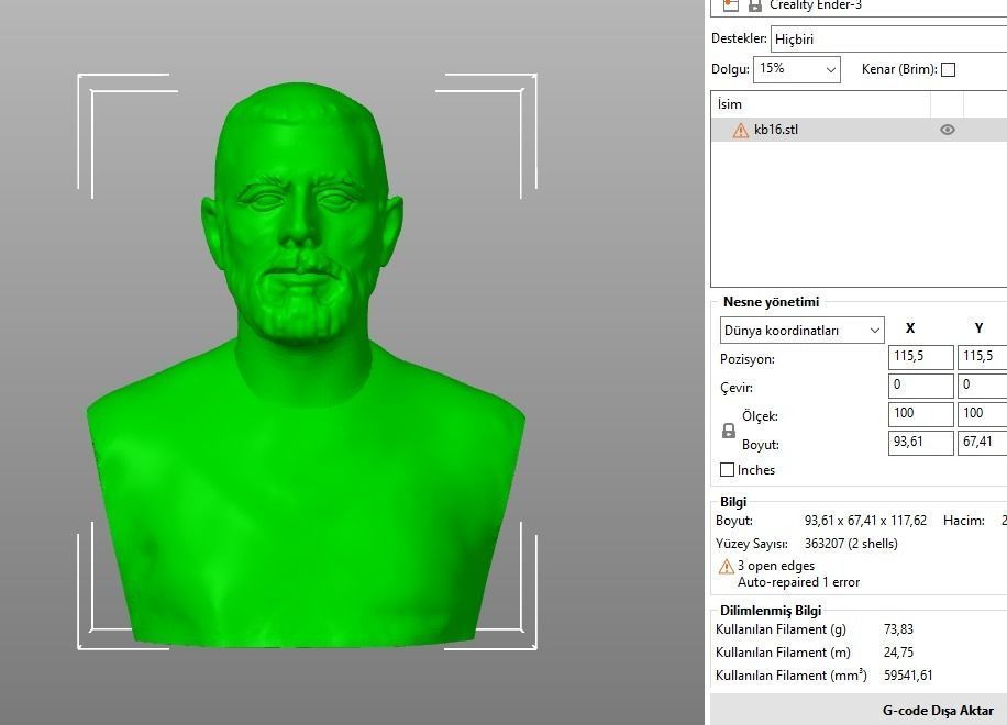 Karim Benzema 3D print model_1