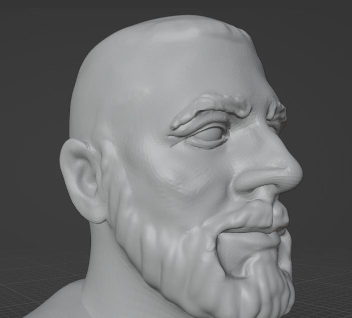 Karim Benzema 3D print model_6