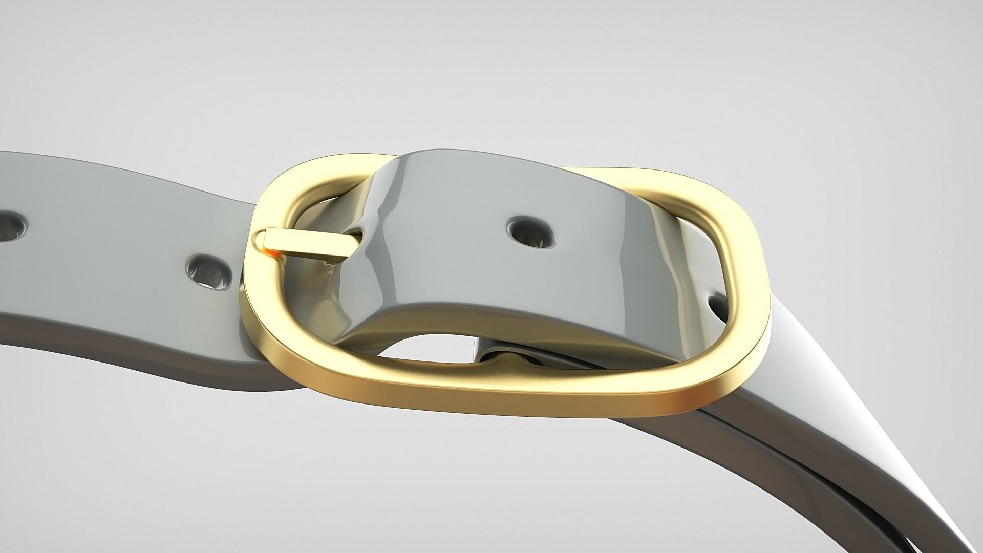 Beautiful Open Toe Ankle Strap High Heel Platform Sandals 3D model_8