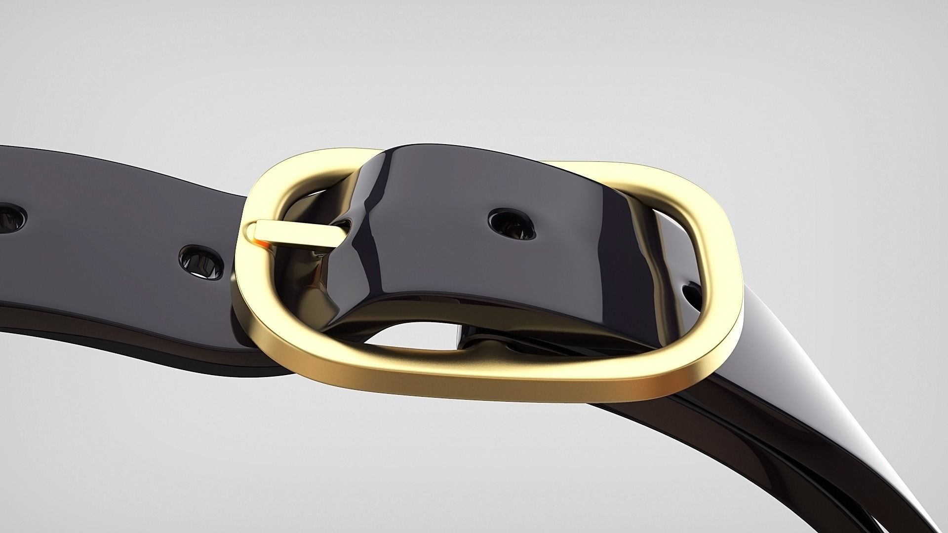 Beautiful Open Toe Ankle Strap High Heel Platform Sandals 3D model_19