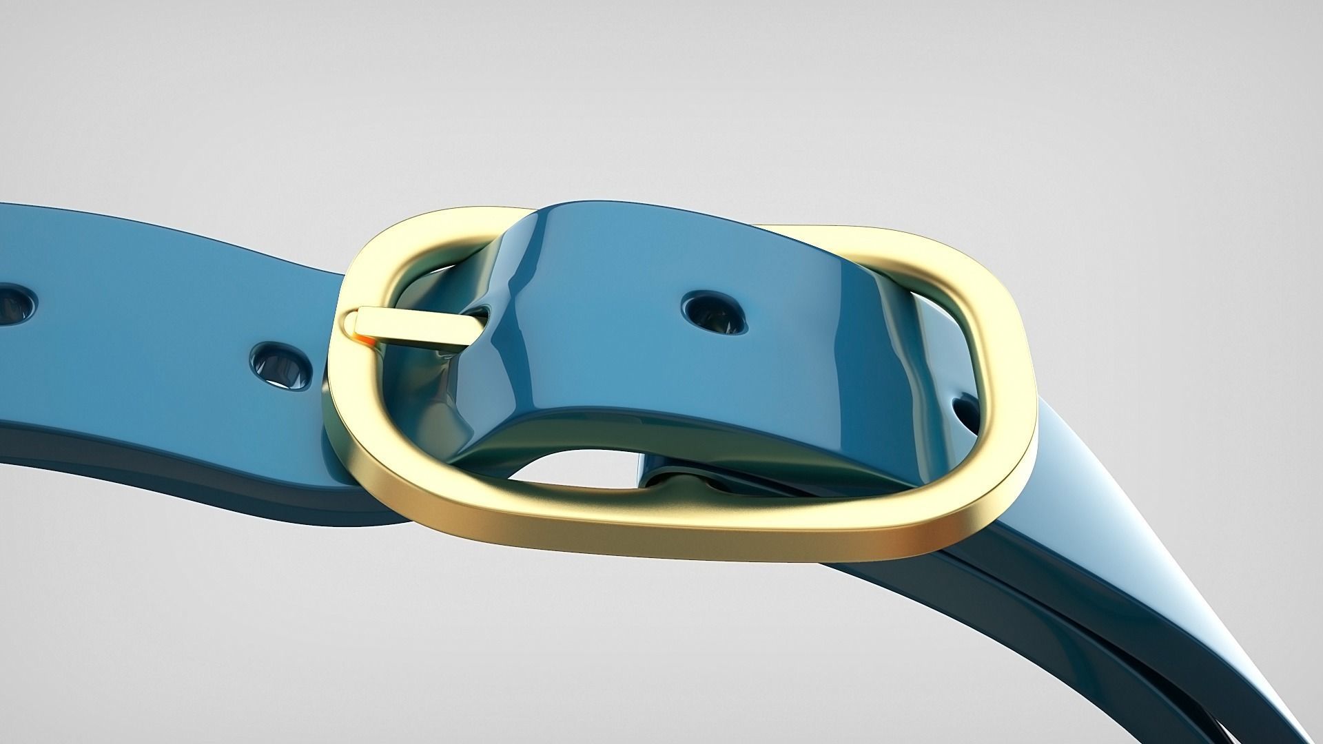 Beautiful Open Toe Ankle Strap High Heel Platform Sandals 3D model_46