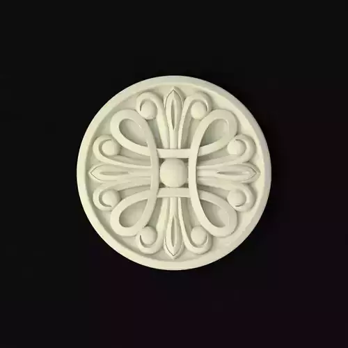 rosette decorative medallion